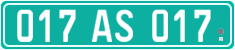 License plate of Georgia, Diplomatic