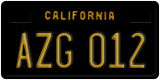 California, Passenger Car (ABC 123)