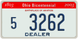 Ohio, Dealer (1(23) X1XX)