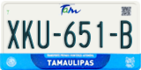 Tamaulipas, Cars (AAA-000-A)