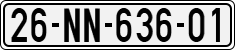 License plate of Vietnam, Diplomatic