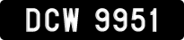 License plate of Malaysia, A(BC) 1(234)