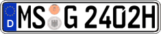 German license plate, Plates for oldtimers (type 