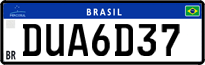 License plate of Brazil, Private owners (Mercosul)