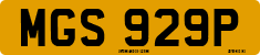 License plate of the United Kingdom, 1963 year system