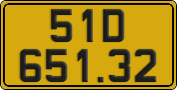 License plate of Vietnam, Commercial vehicles