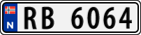 License plate of Norway, Trailers, motorcycles, special vehicles