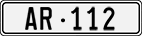 License plate of Switzerland, Cars