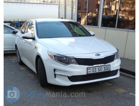 01 SO 100, Kia Optima