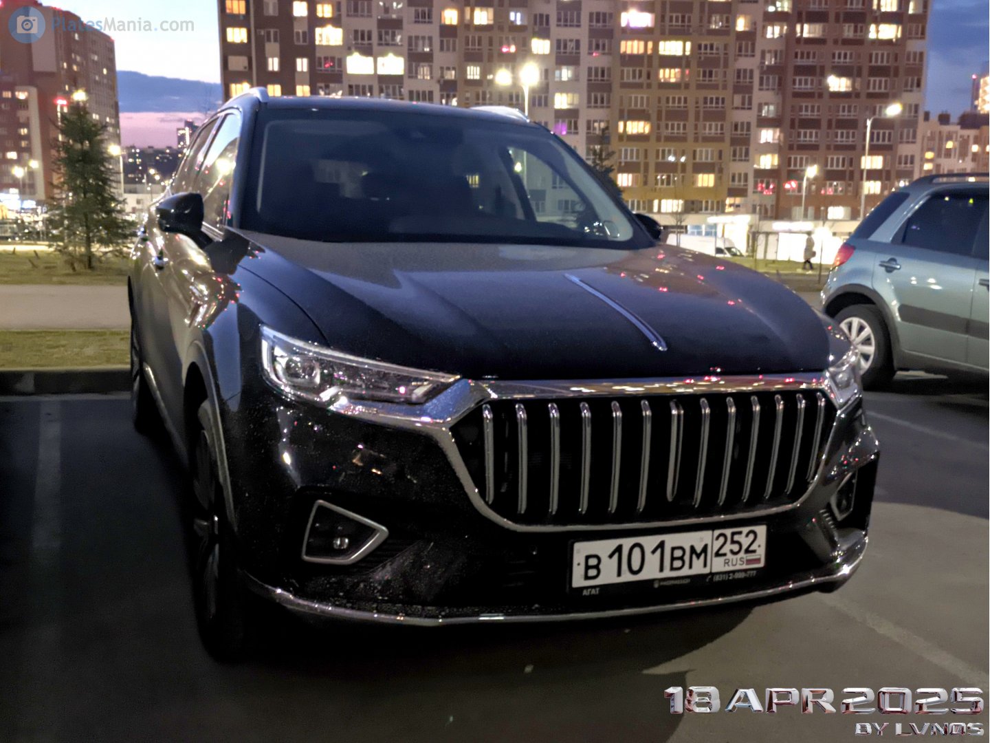 в 101 вм 252, Hongqi HS5 1st gen, 2019–2023