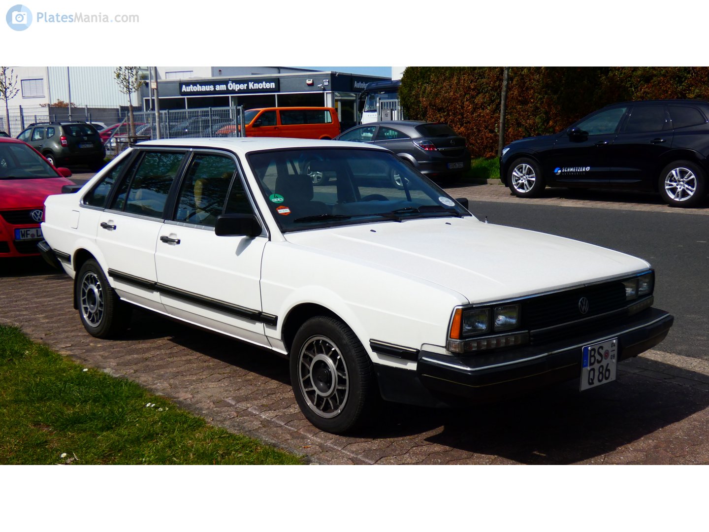 BS Q 86 (04/09), Volkswagen Quantum 1st gen Sedan (B2; 32B; US-market), 1982–1988