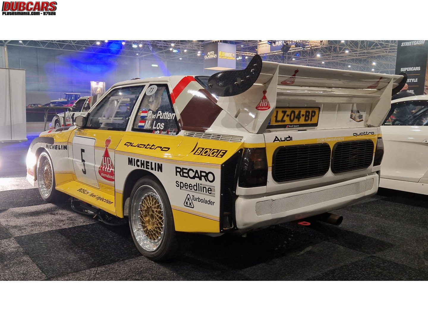 LZ-04-BP, Audi Sport Quattro 1st gen (B2; 85), 1985–1986