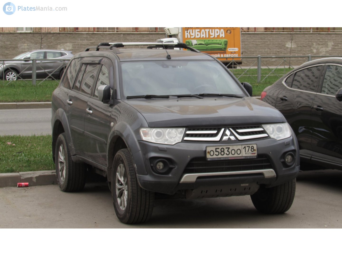 о 583 оо 178, Mitsubishi Pajero Sport 2nd gen (KG/KH/PB), 2008–2016