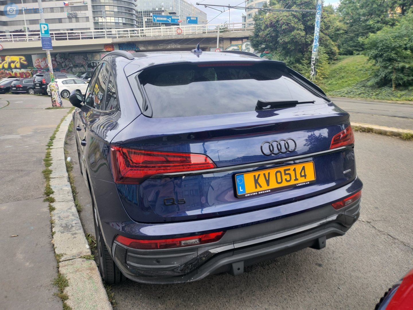KV 0514, Audi Q5 2nd gen Sportback (FYN), facelift, 2021–
