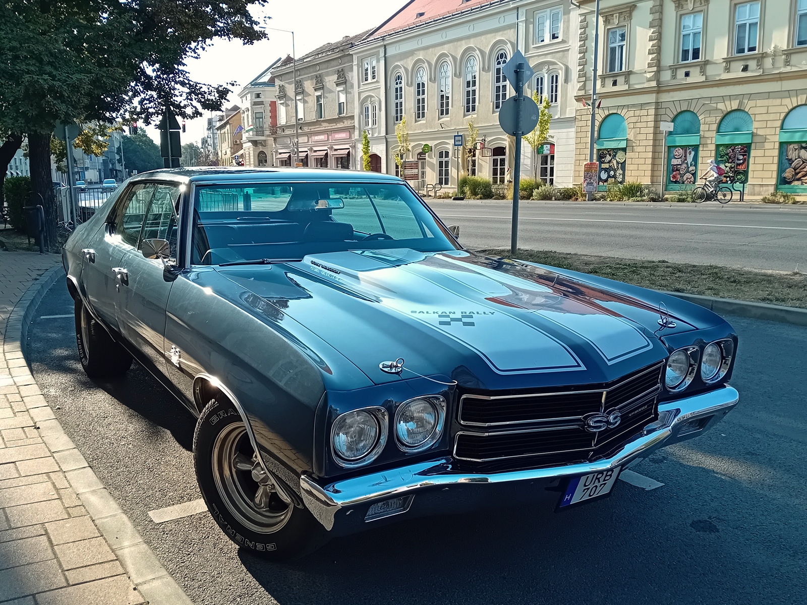 URB-707, Chevrolet Chevelle 2nd gen 1971/1972 4-door Sedan (69; A-body), 3rd facelift, 1970–1972
