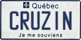 Quebec, Vanity Plates