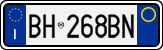 License plate of Italy, Cars (1994 year series)