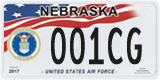 Nebraska, Specialty plates (123AB)