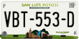 San Luis Potosí, Cars (AAA-000-A)