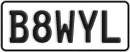 License plate of New Zealand, Motorcycles (1(2)ABC / A1BCD)