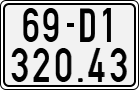 License plate of Vietnam, Motorcycles