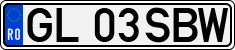 License plate of Romania, Regular plates