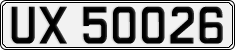 License plate of Norway, Cars