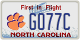 North Carolina, Specialty plates (XXXX(X))