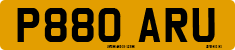 License plate of the United Kingdom, 1983 year system