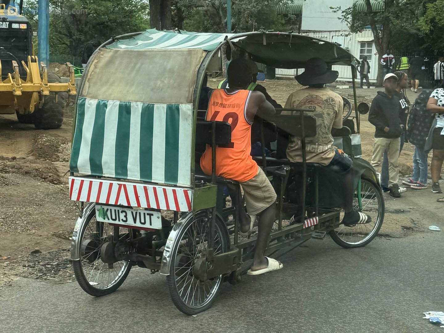 KU13VUT, License plate without vehicle 