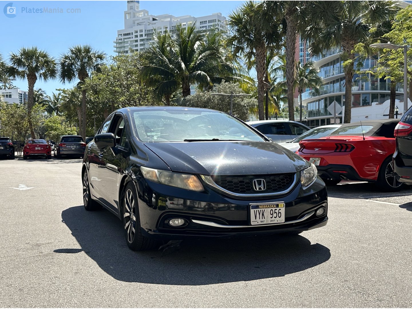 VYK 956, Honda Civic 9th gen Sedan (FB; NA-market), facelift, 2012–2015