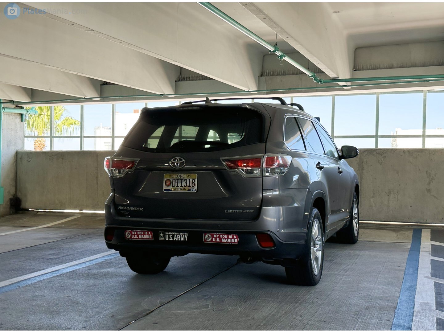 DII318, Toyota Highlander 3rd gen (XU50), facelift, 2016–2020