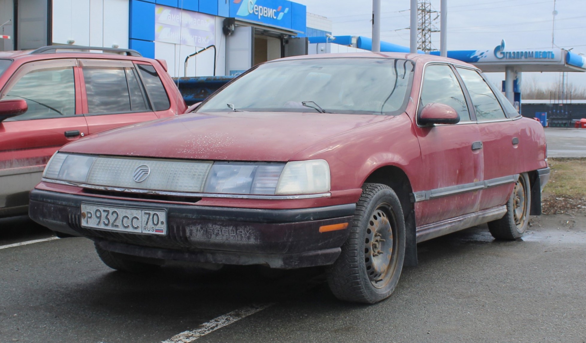 р 932 сс 70, Mercury Sable 1st gen Sedan (54; DN5), 1985–1991