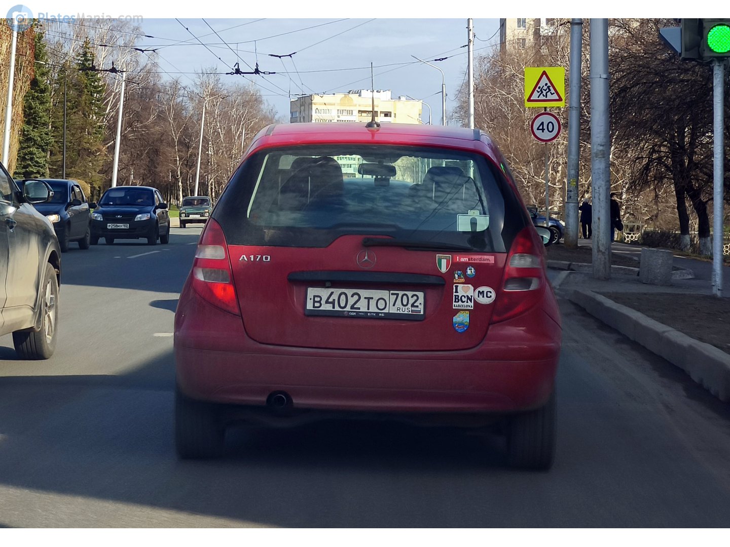 в 402 то 702, Mercedes-Benz A-Klasse 2nd gen 5-door (don't set)