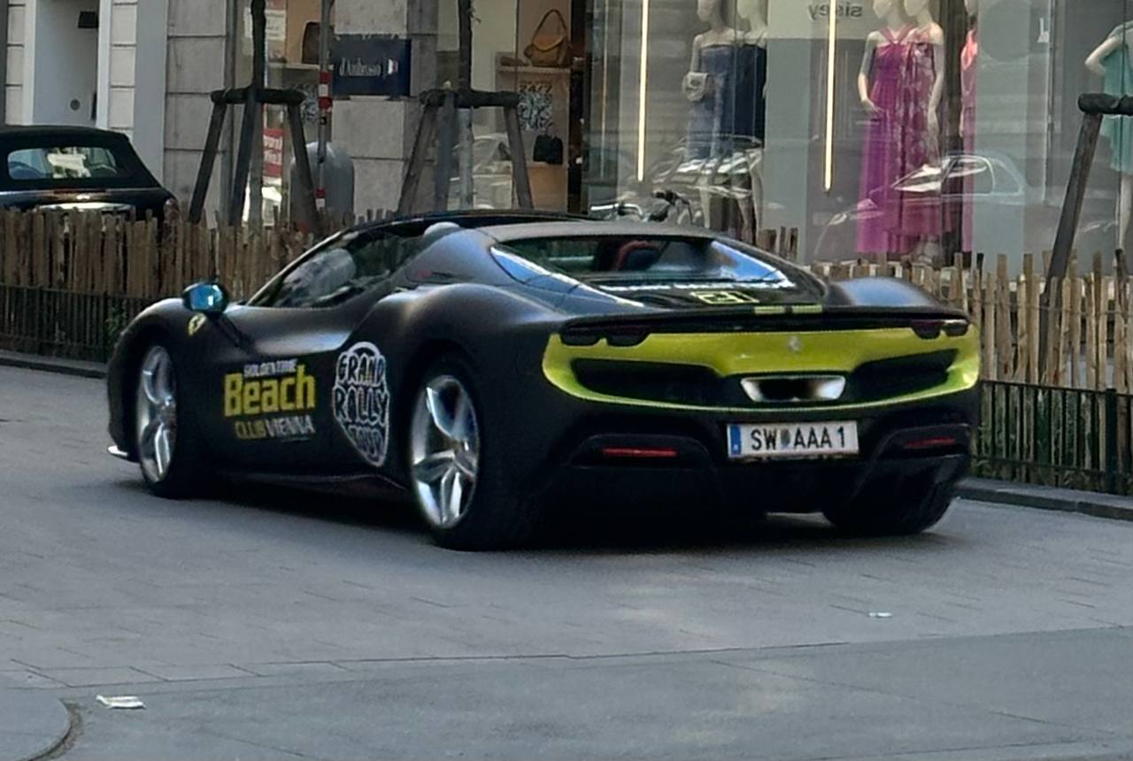 SW AAA 1, Ferrari 296 1st gen (GTS) Targa (F171), 2022–