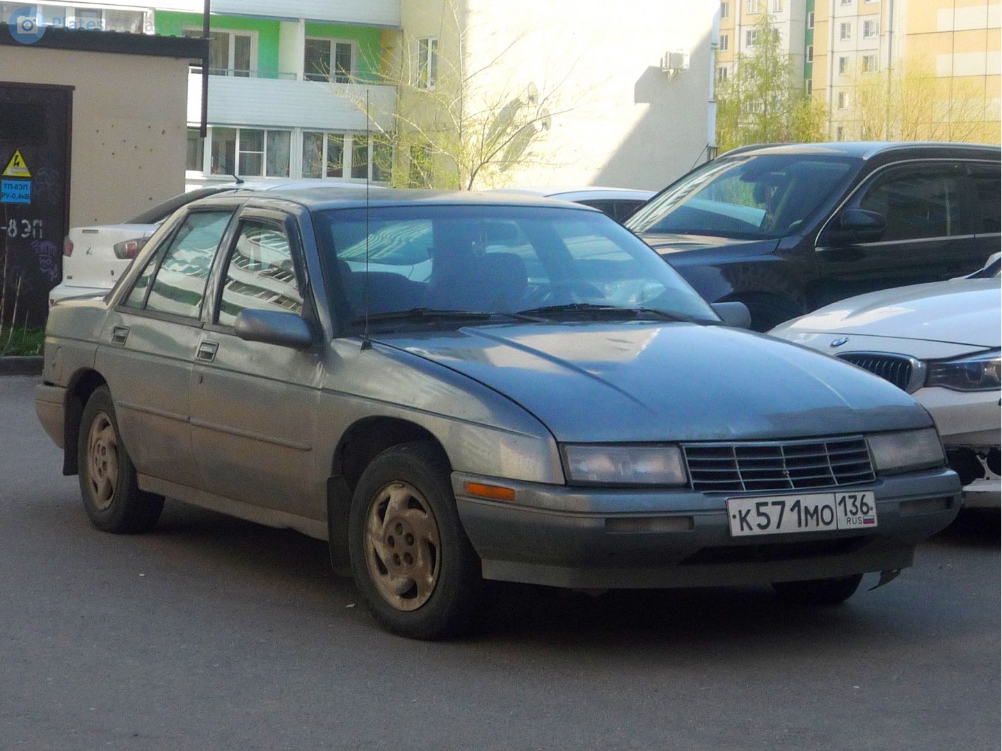 к 571 мо 136, Chevrolet Corsica 1st gen Sedan (69; L-body), 1987–1996