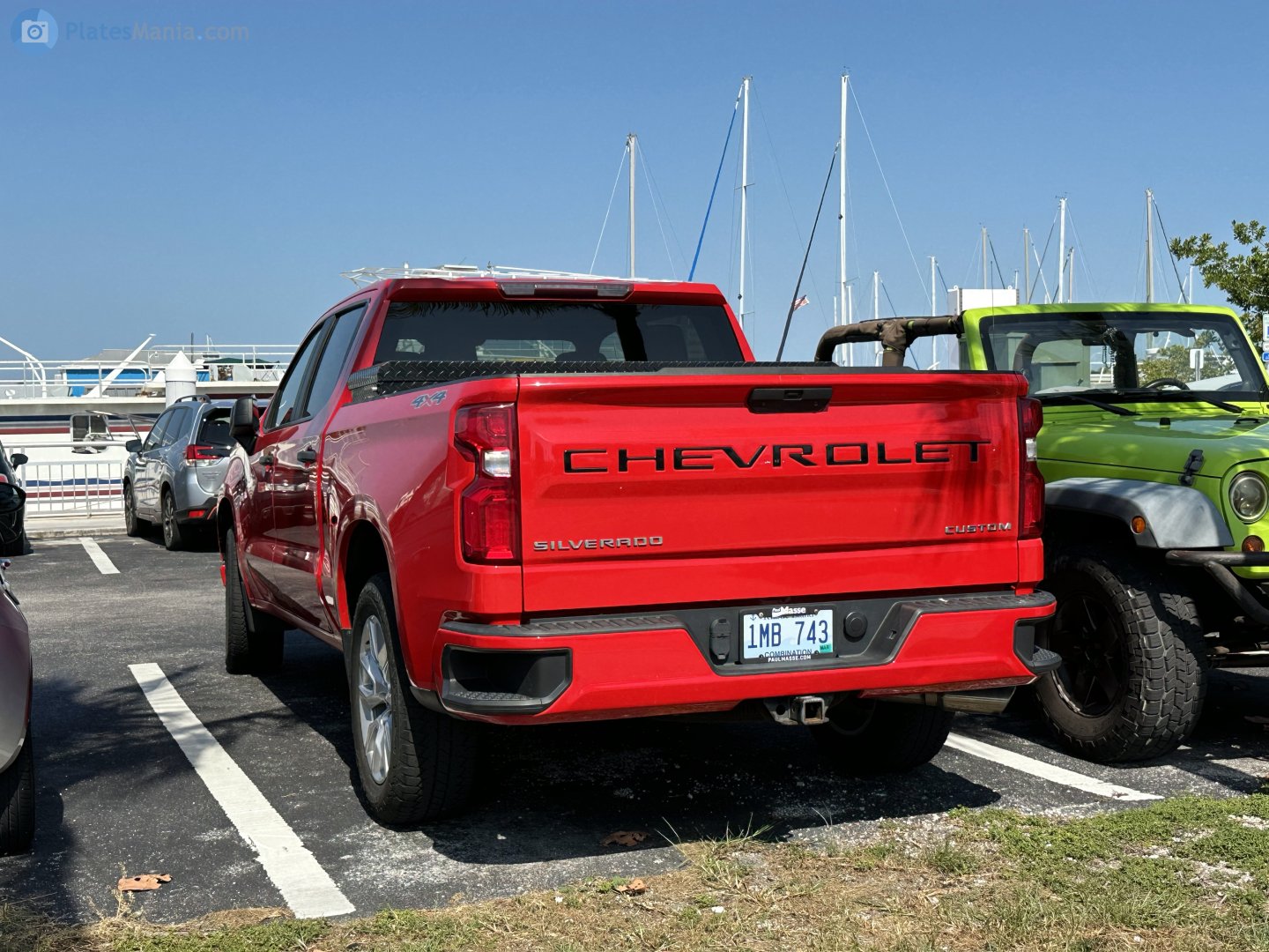 1MB 743, Chevrolet Silverado 4th gen 1500 (GMT1XX), 2018–