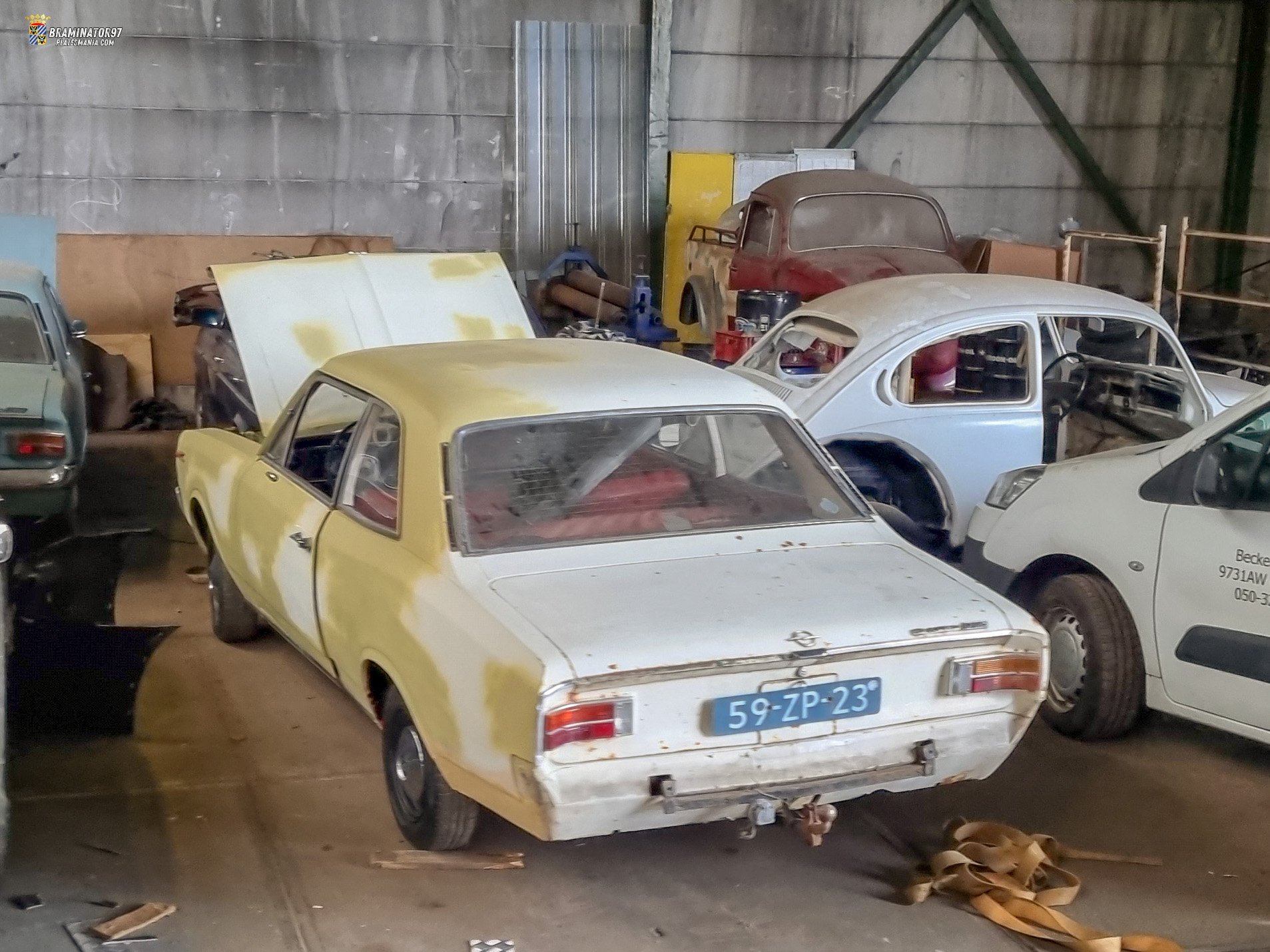 59-ZP-23, Opel Rekord 3rd gen 2-door Sedan (C), 1966–1971