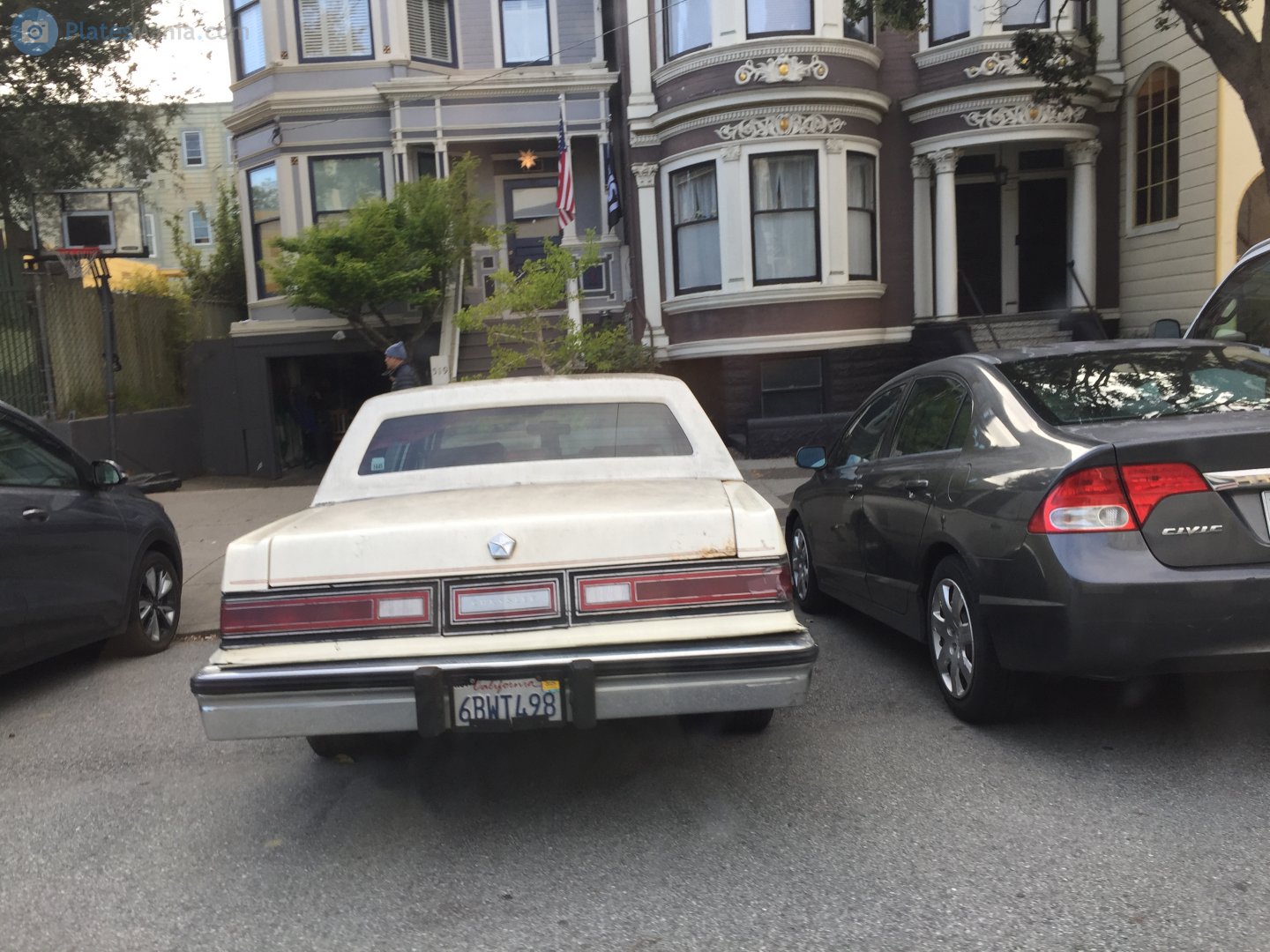 6BWT498, Chevrolet Celebrity 1st gen 4-door Sedan (W19; A-body), facelift, 1985–1988