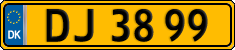 License plate of Denmark, Commercial vehicles