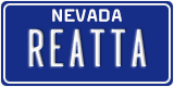 Nevada, Vanity Plates