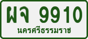 License plate of Thailand, Private owners