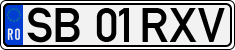 License plate of Romania, Regular plates