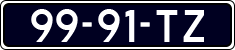 License plate of the Netherlands, Cars