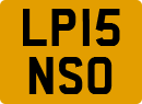 License plate of the United Kingdom, 2001 year system