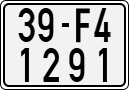 License plate of Vietnam, Motorcycles