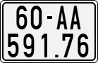 License plate of Vietnam, Motorcycles