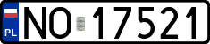 License plates of Poland, Regular car plates