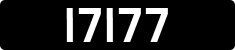 License plate of Guernsey, Regular plates
