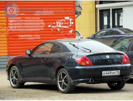 о449нр76, Hyundai Tiburon